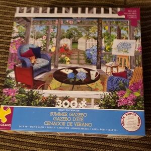 Ceaco Summer Gazebo  300-Piece Puzzle